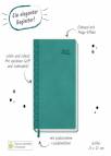 TRÖTSCH - Buchkalender A5 Aqua 2027 Tagesplaner 