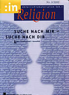 Zeitschrift: inrel 3/2000 - Suche nach mir - Suche nach dir