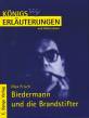 Max Frisch. Biedermann und die Brandstifter 