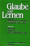 Zeitschrift: GuL 1/2000 - Thema: Diakonie: Aufgaben und Zukunftsperspektiven