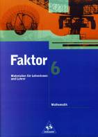 Faktor 6 Materialien für Lehrerinnen und Lehrer