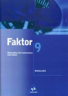 Faktor 9  Materialien für Lehrerinnen und Lehrer