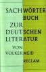 Sachwörterbuch zur deutschen Literatur 