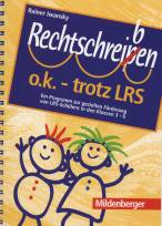 Rechtschreiben o.k. - trotz  LRS 