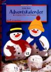 Adventskalender Mit Papier, Filz und Pluster- Pen