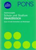 PONS Wörterbuch für Schule und Studium Französisch Studienausgabe