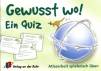 Gewusst wo! - Ein Quiz Atlasarbeit spielerisch üben