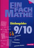 EinFach Mathe 9/10 Gleichungslehre