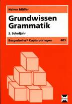 Grundwissen Grammatik 3. Schuljahr