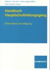 Handbuch Hauptschulbildungsgang Erster Band: Grundlegung