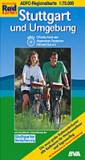 ADFC Regionalkarte 1 : 75.000: Stuttgart und Umgebung Mit Neckarradweg von Rottenburg bis Lauffen