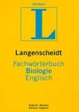 Langenscheidt Fachwörterbuch Biologie, Englisch 