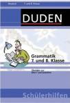 Grammatik 7. und 8. Klasse Übungen zur Wort- und Satzlehre