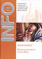 Zeitschrift: Info 2/2003 - 