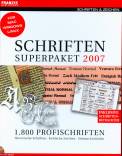 Schriften Superpaket 2007 1.800 Profischriften