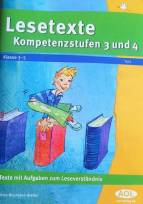 Lesetexte Kompetenzstufe 3 und 4 Texte mit Aufgaben zum Leseverständis