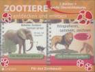 Zootiere entdecken und erleben - 2 Bücher + große Übersichtskarte