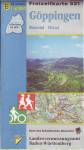Topographische Freizeitkarten Baden-Württemberg, Blatt 521: Göppingen Remstal. Filstal. Freizeitkarte 1:50000