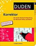 Duden Korrektor Die Duden-Rechtschreibprüfung für Microsoft Office und Works