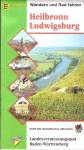 Wanderkarte Heilbronn Ludwigsburg  Wandern und Radfahren Maßstab 1:35000