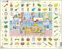 Learning English Puzzle - Lernpuzzle