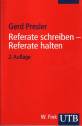 Referate schreiben - Referate halten Ein Ratgeber