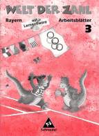  Welt der Zahl 3 Arbeitsheft und CD-Rom, Ausgabe Grundschule Bayern, EURO, 3. Jahrgangsstufe
