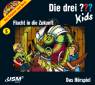 Die drei ??? Kids - Hörspiele: Flucht in die Zukunft Folge 5: Ein Laborbuch und eine komische Maschine, die einem Zahnarztstuhl gleicht - eine Zeitmaschine?!