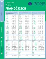 PONS Verben auf einen Blick Französisch - Klappkarte, laminiert, gelocht