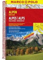 Marco Polo Reiseatlas: Alpen, Norditalien 1: 300.000 Alpes, Italie du nord; Alps, Northern Italy