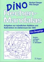DINO Rechen-Mandalas Aufgaben zur mündlichen Addition und Subtraktion im Zahlenraum bis 1000