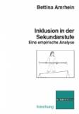 Inklusion in der Sekundarstufe Eine empirische Analyse