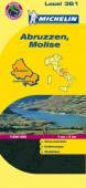 Michelin Local Karte Italien 361: Abruzzen 