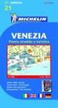 Michelin Stadtplan: Venedig / Venezia Maßstab 1: 5.500 / 1cm = 55m
