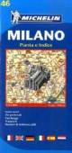 Michelin Stadtplan Mailand / Milano Pianta e Indice. Sens unici, Vie pedonali, Parcheggi, Trasporti, Numeri di telefono utili. Französ.-Engl.-Dtsch.-Italien.-Span.-Niederländ. 1 : 13.000