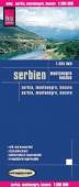 Serbien, Montenegro, Kosovo (1:385.000) 