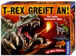 T- Rex greift an! mit Dino- Figuren