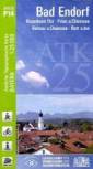Bad Endorf  Rosenheim Ost, Prien a. Chiemsee, Bernau a. Chiemsee, Rott a. Inn. Maßstab 1 : 25.000