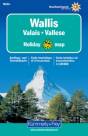 Wallis / Valais / Vallese - Holiday Map Ausflugs- und Touristikkarte 1:120.000
