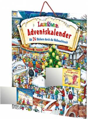 Leselöwen-Adventskalender: Mit 24 Büchern durch die Weihnachtszeit 