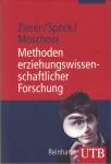 Methoden erziehungswissenschaftlicher Forschung 