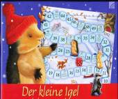 Der kleine Igel und das große Geschenk Bilderbuch und zwei Würfelspiele