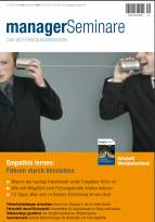 Zeitschrift: ms 189/2013 - Empathie lernen: Führen durch Verstehen