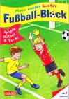 Mein cooler bunter Fußballblock Spiele,Rätsel & Tore!