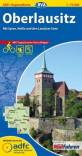 Oberlausitz Mit Spree, Neiße und den Lausitzer Seen. Mit Tagestouren-Vorschlägen. Wetterfest, reißfest. GPS-Tracks. Offizielle Karte d. Allgemeinen Deutschen Fahrrad-Club. 1 : 75.000