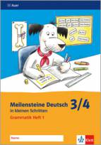 Meilensteine Deutsch 3/4 in kleinen Schritten Grammatik - Heft 1 