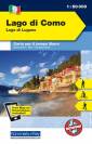 Outdoorkarte 09: Comersee - Lago di Como. Lago di Como, Lago di Lugano Waterproof. Carto per il tempo Libero. Escursioni, Bici, Scialpinisimo. Free Map on Smartphone included!. 1 : 50.000 Luganersee - Lago di Lugano