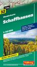 Wanderkarte Schaffhausen 1:50.000 Wasser- und reißfest. GPS. Randen, Klettgau, Rheinfall, Buchberg, Stein am Rhein. Wanderkarte. GPS. Wasser- und reissfest. 1 : 50.000