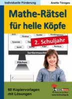 Mathe-Rästel für helle Köpfe 2. Schuljahr