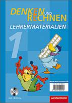  Denken und Rechnen - Ausgabe 2011 für Grundschulen in Hamburg, Bremen, Hessen, Niedersachsen, Nordrhein-Westfalen, Rheinland-Pfalz, Saarland und Schleswig-Holstein Lehrermaterialien 1 mit CD-ROM - 